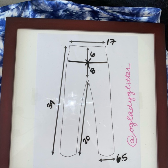 💕Host Pick💕 Gap Maternity Full Panel Tie Dye Crop Leggings - Picture 8 of 8